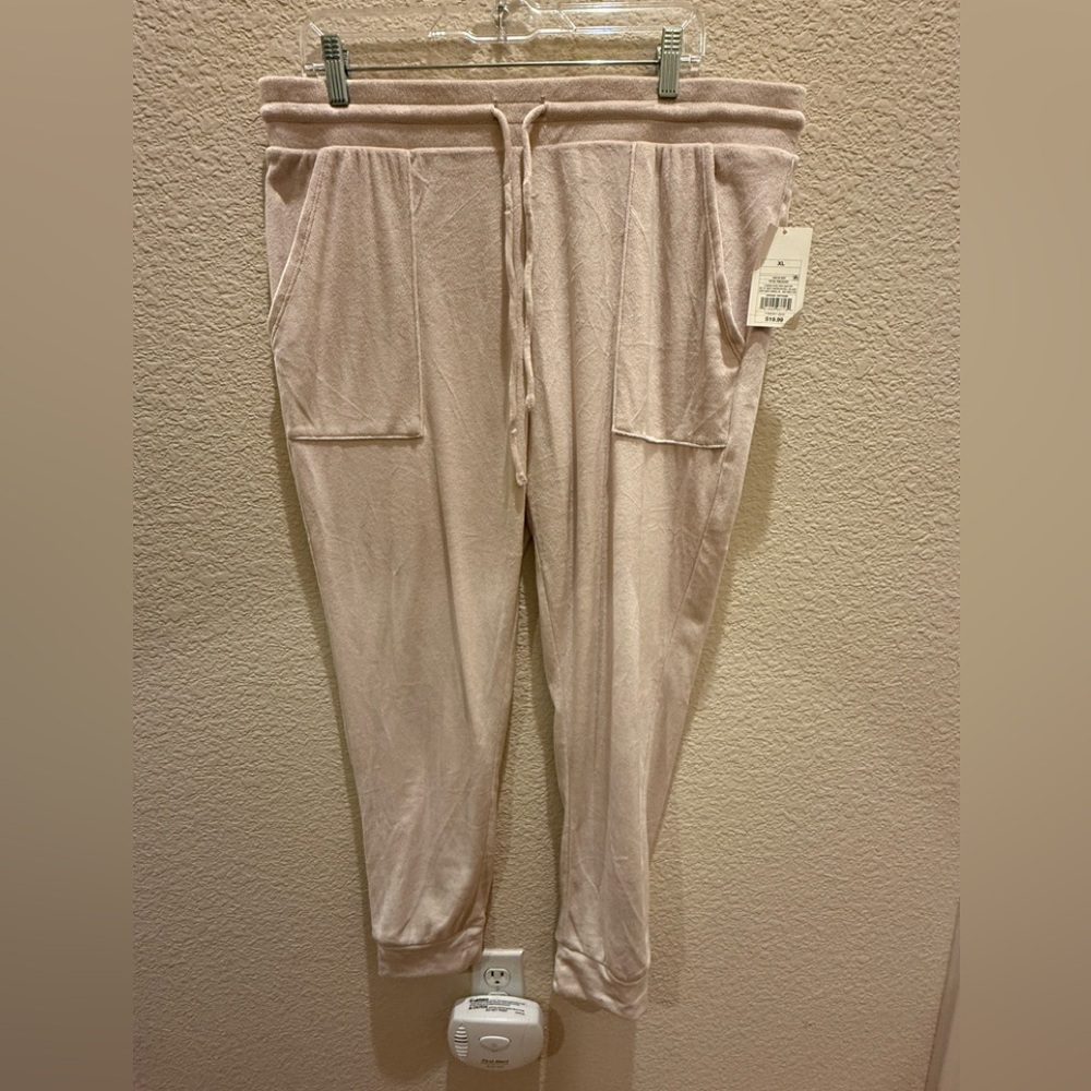 Stars Above Cozy Light Pink Jogger Pajama / Loungwear